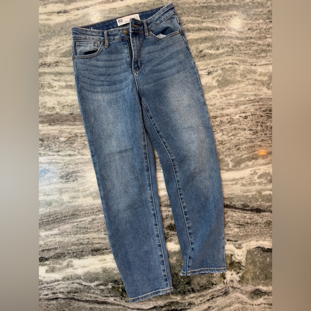 RQS High-Rise Straight Leg Jean W25